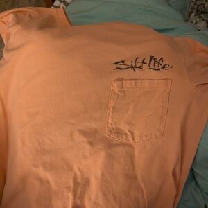 Salt Life Men's/Womens Peach Shirt